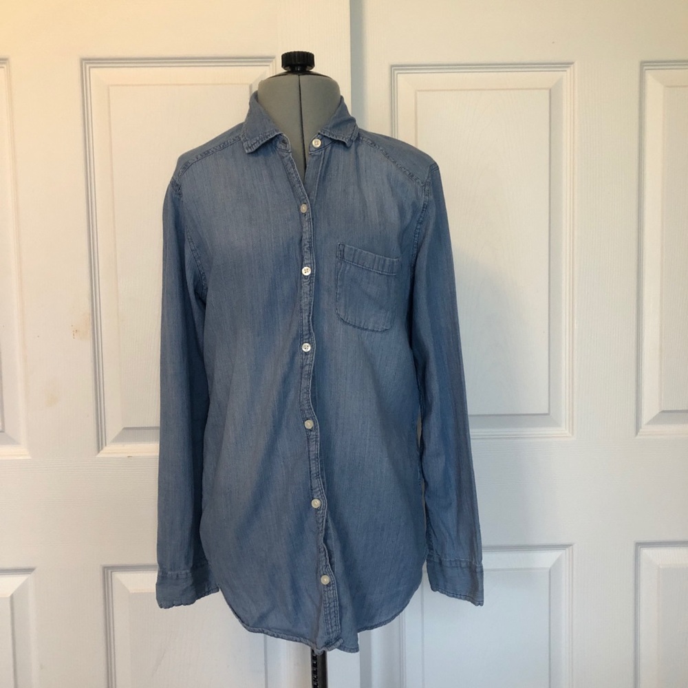 Abercrombie Girls Blue Button Down | Size XL/16